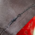 Feather Contrast Color block Short Sleeve V Photo 5