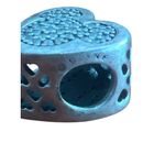 Pandora Disney Minnie Mickey Mouse Head Heart Charm Crystals 925 Sterling Silver Photo 3