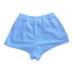 Aerie Light Blue Terry Cloth Sweat Shorts Knit Cotton Women's Size XS Photo 1