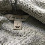 Calvin Klein Jeans  Gray Logo Hoodie Size SMALL Photo 6