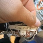 Kobi Halperin Jaylynn Gold Crochet Formal Dress Brown Size 6 Photo 7