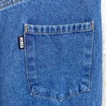 Minga London Butterfly Embroidered High Waist Straight Leg Jeans Y2K 32 US 8 Blue Photo 7