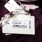 Ted Baker NWT Verony in Oxblood Embroidered Skater Dress 1 / US 4 Photo 3