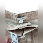 Topshop Women's Size 4 Beige Animal Print Belted Mini Skirt Photo 4