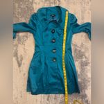 BCX Women’s Teal Vinatge  Jacket Photo 5
