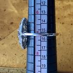 Color Changing Garnet Sterling Silver Cocktail Ring Size 7 Brown Photo 8