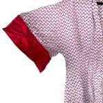 Victoria's Secret  2010 Silk Lipstick Print Kimono Topper Size Small Medium READ Photo 4