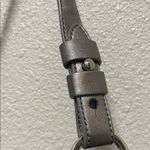 Cole Haan Y2K Vintage  Metallic Silver Leather Bucket Bag Photo 4