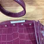 Nine West ‎ Burgundy Small Crossbody Purse Photo 3