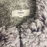 Entro  Women’s Vest Size 1X Sherpa‎ Zip Up Brown Photo 6