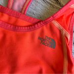 The North Face  Sports Bra Pink Womens Small Neon Work Out Gym Padded Yoga Top Photo 1