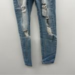 Refuge Mid Rise Light Wash Distressed Skinny Jeans Sz 6 Photo 2