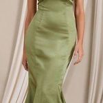 Club London Sauvignon Satin MIDI Dress Size 2 Photo 0
