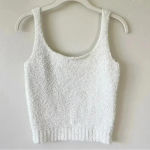 SKIMS Cozy Knit Off White Tank Top Size S / M Photo 4