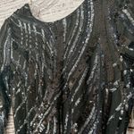 EXPRESS Silver and Black Sequin Mini Dress, EUC, Size 2, MSRP $128 Photo 5