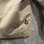 Volcom VMonty Shorts Size 36 Tan Chino Style Cotton Blend Flat Front Skate Surf Casual Photo 3