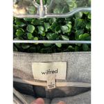 Wilfred  Gray High Rise Tapered Cropped Wool Pants Size 2 Photo 2