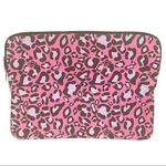 Pink Leopard Animal Print Spotted Full Zip Laptop Case‎ Photo 1