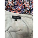 Spense Sleeveless Geometric Print Knit Dress L | Red Blue Black Summer Casual Size L Photo 3