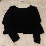 Tilly's Black V Neck Sweater  Photo 1