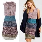 CAbi #5371 Women's Multicolor Dani Floral Paisley Sleeveless Casual Dress Size S Photo 1