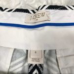 J.Crew  NWT Black and White Geometric Print Shorts Photo 3