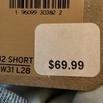 Levi's NWT Levi’s Wedgie Straight Blue Distressed Jean Raw Hem High Rise Size 12 Short Photo 11