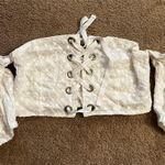 Emory park white crop top Photo 0