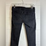 American Eagle Outfitters Woman’s Super Stretch Black Denim Skinny Jeggings Sz 4 Photo 4