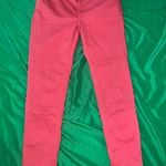 Escada Sport Vibrant Red Skinny Cropped Jeggings size 36 Photo 0