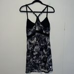 90 Degree By Reflex Women’s Black Floral Print Tank Dress Q44 Size M Photo 1