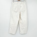 Babaton Aritzia The Group Womens Wide Leg Cotton Twill Walsh Pants Size 4 White Photo 12