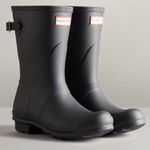 Hunter Rainboots Short Black Photo 0