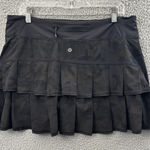 Lululemon  Pace Setter Skirt Skort Savasana Camo Athletic Tennis Women's 10 Tall Photo 0