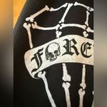 Lauren Moshi  Alana Bone Diamond Sweatpants Black Pants Joggers Skull Bones NWT Photo 7