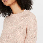 Madewell  Baez Pullover‎ Sweater pink white knot size Xs #AC793 $98 Photo 0
