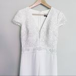 Tadashi Shoji Bridal Zeina Jumpsuit Ivory 2 Photo 6