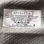 Athleta  Momentum Seamless Short Sleeve Dress Olive Green | Size S | Athleisure R Photo 2