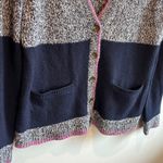 Rag and Bone  Color Block Alpaca Blend Cardigan Sweater - size Medium Photo 2