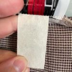 Teddi Women's Petite M Vintage 90s Houndstooth Jumper Square Neck Sheath Dress Tan Size undefined Photo 4