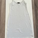 Ralph Lauren Mini Dress Silver Sequins Trim Straps Metallic Evening Dressy Large Photo 0