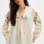 We The Free Free People Flower Party Tunic Photo 0