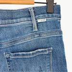 MOTHER The Hustler Ankle Fray Jeans in Can’t Stop Staring | Sz 29 | Medium Wash Blue Photo 4