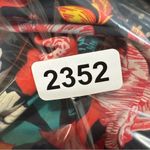 Time and Tru Black and Red Tie Front Ruffled Camisole Black Size L Photo 3