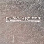 Dooney & Bourke Vintage black leather shoulder bag. Photo 3