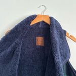 Girlie girl original C.C Exclusive Reversible Fleece & Plaid Vest, Women’s Size Large — Evergreen/Navy Photo 8