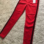 Francesca's New Francesca’s collections denim velvet heart denim jeans, size 28 Photo 1