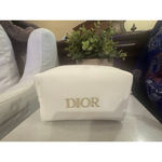 Christian Dior Women's Dior Cosmetic Bag One Size White Gold Photo 1