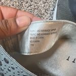 Karen Scott Silver Rhinestone Sandals Slides Heeled Open Toe Women's 8 Photo 7