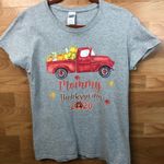 Gildan Mommy Thanksgiving 2020  Medium Gray T-Shirt Photo 0